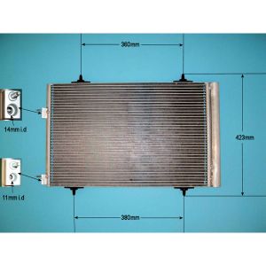 Condenser (AirCon Radiator) Peugeot 508 1.6 HDi Diesel (Nov 2010 to Aug 2018)