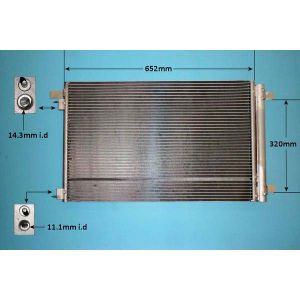 Condenser (AirCon Radiator) Peugeot 308 1.6 GTi Petrol (Jul 2010 to Sep 2013)