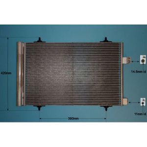 Condenser (AirCon Radiator) Peugeot 508 2.0 HDi Diesel (Nov 2010 to Dec 2018)