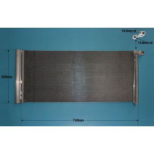 Condenser (AirCon Radiator) Porsche Panamera 3.0 SE Hybrid Petrol (Mar 2011 to Oct 2016)