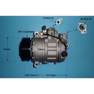 Compressor (AirCon Pump) Porsche Cayenne 3.0 D Diesel (Jun 2010 to 2023)