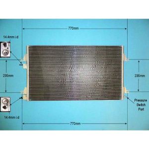 Condenser (AirCon Radiator) Renault Vel Satis 3.5 V6 24v Petrol (Apr 2004 to 2023)