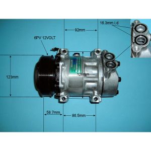 Compressor (AirCon Pump) Renault Laguna 1 1.8 Petrol (Nov 1993 to Dec 1997)