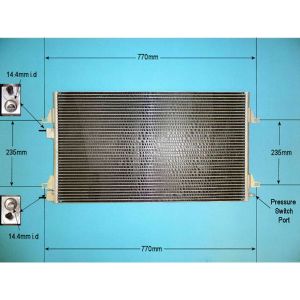 Condenser (AirCon Radiator) Renault Laguna MK2 3.0 V6 Petrol (Feb 2001 to Mar 2004)