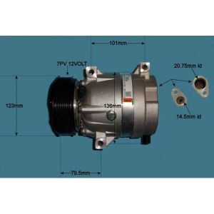 Compressor (AirCon Pump) Renault Megane 1.9 DCI Diesel (Sep 2003 to 2023)