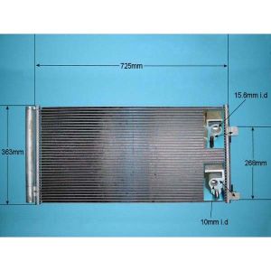 Condenser (AirCon Radiator) Renault Laguna Coupe 3.0 Dci Diesel (Sep 2008 to 2023)