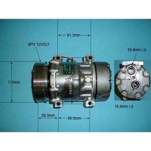 Compressor (AirCon Pump) Renault Megane Scenic 1.9 D Diesel (Nov 1998 to Sep 1999)