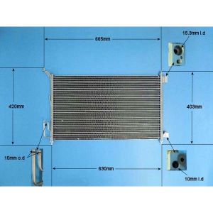 Condenser (AirCon Radiator) Renault Modus / Grand Modus 1.4 16v Petrol Automatic (Dec 2004 to 2023)