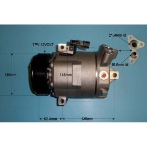 Compressor (AirCon Pump) Renault Grand Espace 2.0 DCi Diesel (Jan 2006 to 2023)