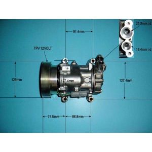Compressor (AirCon Pump) Renault Twingo 1.2 Petrol (Mar 2007 to 2023)