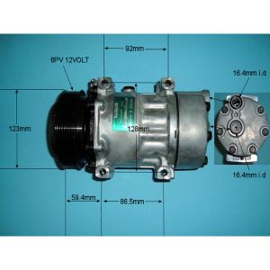 Compressor (AirCon Pump) Renault Laguna 1 2.2 TD Diesel (Jul 1998 to Feb 2001)