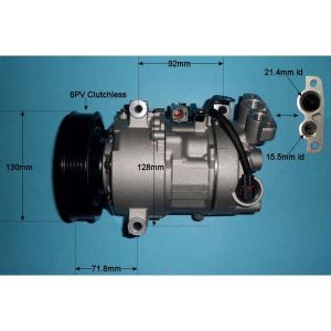 Compressor (AirCon Pump) Renault Megane 1.6 16v Petrol (Jan 2011 to 2023)
