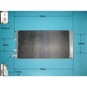 Condenser (AirCon Radiator) Renault Megane 2.0 TCE Petrol (Nov 2008 to Dec 2010)