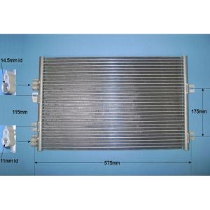 Condenser (AirCon Radiator) Renault Kangoo KC0/1 1.5 Dci Diesel (Apr 2005 to Jun 2010)