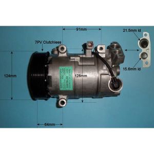 Compressor (AirCon Pump) Renault Grand Scenic 1.9 Dci Diesel (Feb 2009 to Dec 2010)