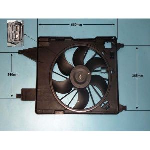 Condenser Cooling Fan Renault Scenic 1.9 Dci Diesel (Aug 2005 to Feb 2009)