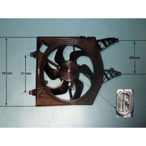 Radiator Cooling Fan Renault Modus / Grand Modus 1.6 16v Petrol Manual (May 2006 to Oct 2007)