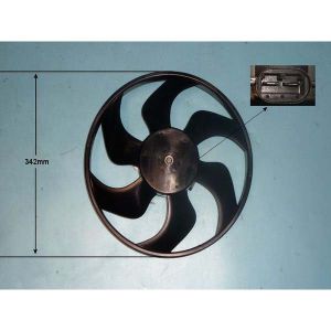 Radiator Cooling Fan Renault Modus / Grand Modus 1.4 16v Petrol Automatic (Dec 2004 to 2023)