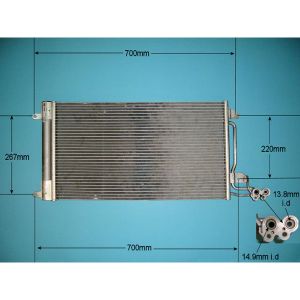 Condenser (AirCon Radiator) Seat Ibiza 1.6 Petrol (Jul 2008 to May 2015)