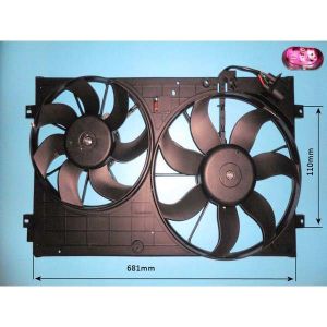 Radiator Cooling Fan Skoda Octavia MK2 2004- 1.4 Petrol (May 2004 to Jun 2013)