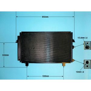 Condenser (AirCon Radiator) Toyota Rav 4 2.0 TD 4D VX Diesel (Nov 2002 to Apr 2006)
