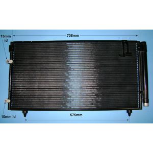 Condenser (AirCon Radiator) Toyota Avensis Verso 2.0 D4D Diesel (Oct 2003 to Mar 2006)