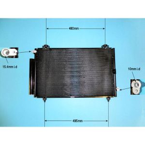 Condenser (AirCon Radiator) Toyota Corolla Verso 1.8 16v Petrol (Oct 2001 to Feb 2004)