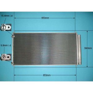Condenser (AirCon Radiator) Toyota Verso 2.0 D4D Diesel (Apr 2009 to Aug 2018)