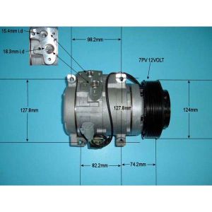 Compressor (AirCon Pump) Toyota Hi-Ace 2.5 D4D Diesel (Jul 2008 to 2023)