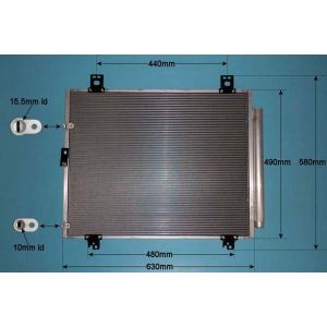 Condenser (AirCon Radiator) Toyota Hi-Ace 3.0 D4D Diesel (May 2010 to 2023)