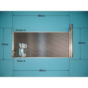 Condenser (AirCon Radiator) Toyota Prius 1.8 hybrid Petrol (Jan 2009 to 2023)