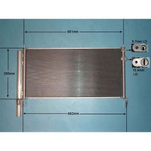 Condenser (AirCon Radiator) Toyota Prius 1.8 hybrid Petrol (May 2011 to 2023)