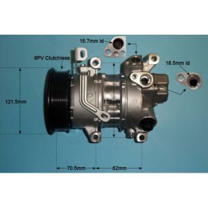 Compressor (AirCon Pump) Toyota Yaris 1.8 VVTI Petrol (Jan 2007 to Dec 2011)