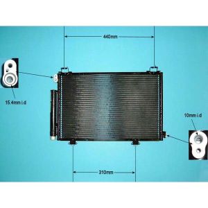 Condenser (AirCon Radiator) Toyota Yaris 1.0 Petrol (Dec 2002 to Sep 2005)