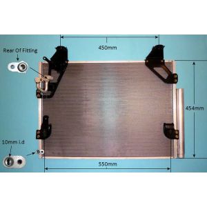 Condenser (AirCon Radiator) Toyota Hi-Lux 3.0 D4d Diesel (Aug 2005 to May 2015)