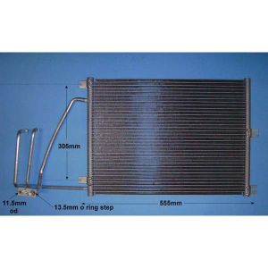 Condenser (AirCon Radiator) Vauxhall Vectra B (96-02) 2.2 DTI Diesel (Sep 2000 to Aug 2002)