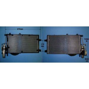 Condenser (AirCon Radiator) Vauxhall Corsa C 1.7DTi Diesel (Sep 2003 to Oct 2006)
