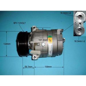 Compressor (AirCon Pump) Vauxhall Omega B 2.0 TDi Diesel (Oct 1998 to Sep 2000)