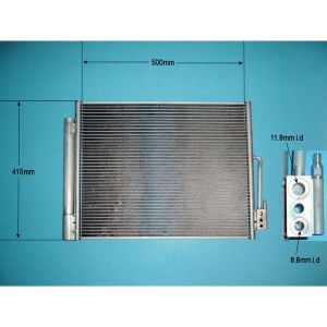 Condenser (AirCon Radiator) Vauxhall Meriva B (10-) 1.7 CDTi Diesel (Jun 2010 to 2023)