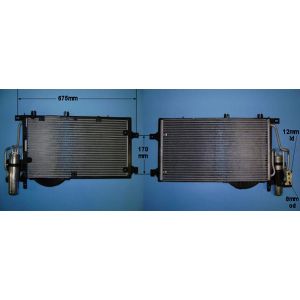 Condenser (AirCon Radiator) Vauxhall Corsa C 1.7 CDTi Diesel (Apr 2004 to Oct 2006)