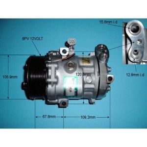 Compressor (AirCon Pump) Vauxhall Astra G MK4 2.0 Di NON TURBO Diesel (Apr 1998 to Sep 2000)