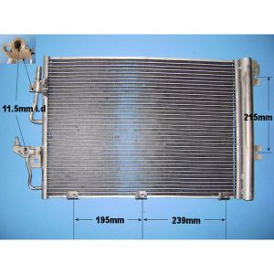Condenser (AirCon Radiator) Vauxhall Zafira MK2 1.8 16v Petrol (Aug 2005 to Nov 2014)
