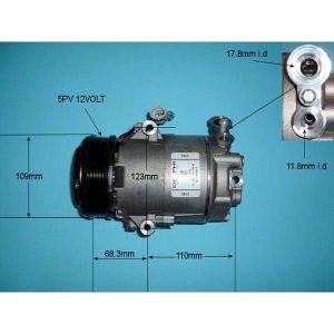 Compressor (AirCon Pump) Vauxhall Zafira MK1 2.0 Turbo Petrol (Sep 2001 to Aug 2005)
