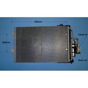 Condenser (AirCon Radiator) Vauxhall Corsa C 1.4 TWIN PORT Petrol (Aug 2004 to Oct 2006)
