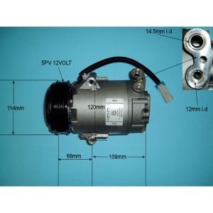 Compressor (AirCon Pump) Vauxhall Combo B 1.2 Petrol (Jul 1994 to Oct 2001)