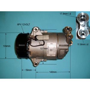 Compressor (AirCon Pump) Vauxhall Zafira MK2 1.9 CDTi Diesel (Jul 2005 to Nov 2014)