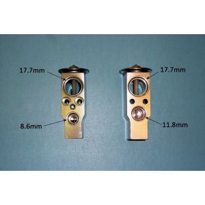 Expansion Valve Vauxhall Meriva A (03-09) 1.6 16v Petrol (2006 to Mar 2008)