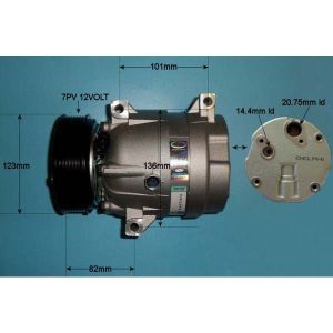 Compressor (AirCon Pump) Vauxhall Movano 2.5 TDi Diesel (Aug 2006 to 2023)