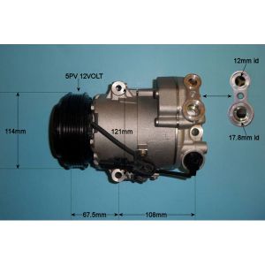 Compressor (AirCon Pump) Vauxhall Insignia A (-2017) 1.4 Petrol (Apr 2011 to May 2017)