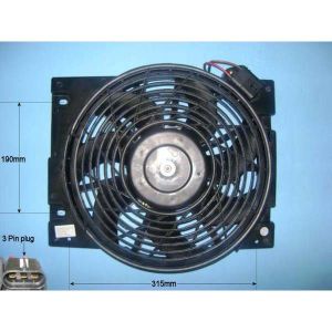Condenser Cooling Fan Vauxhall Zafira MK1 2.0 Turbo Petrol (Sep 2001 to Aug 2005)